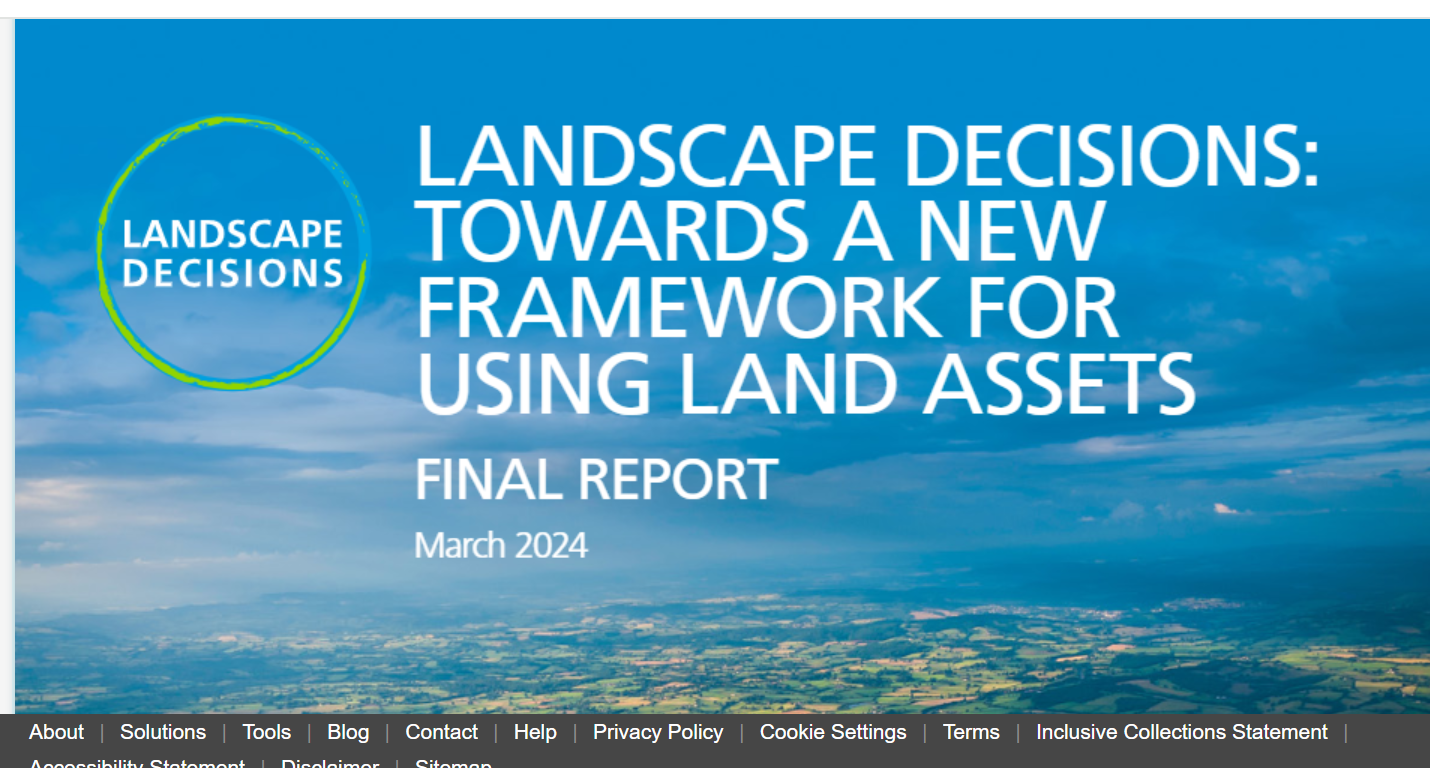 Landscape Decisions Report